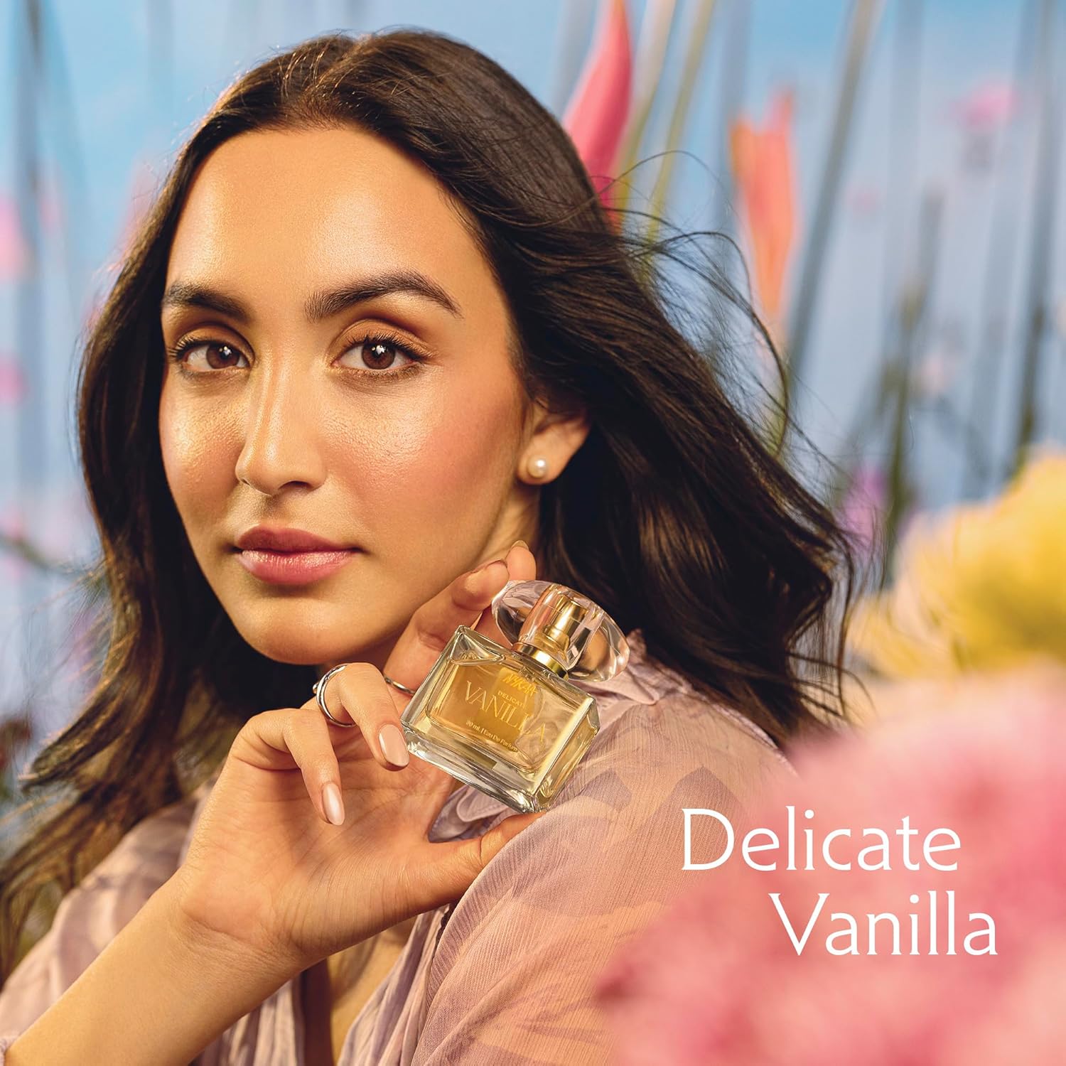 Nykaa Delicate Vanilla Long Lasting Floral EDP | Perfume for Women | Day to Night Fragrance |Lily & Vanilla| Everyday Perfume for Her | Travel Friendly Size
