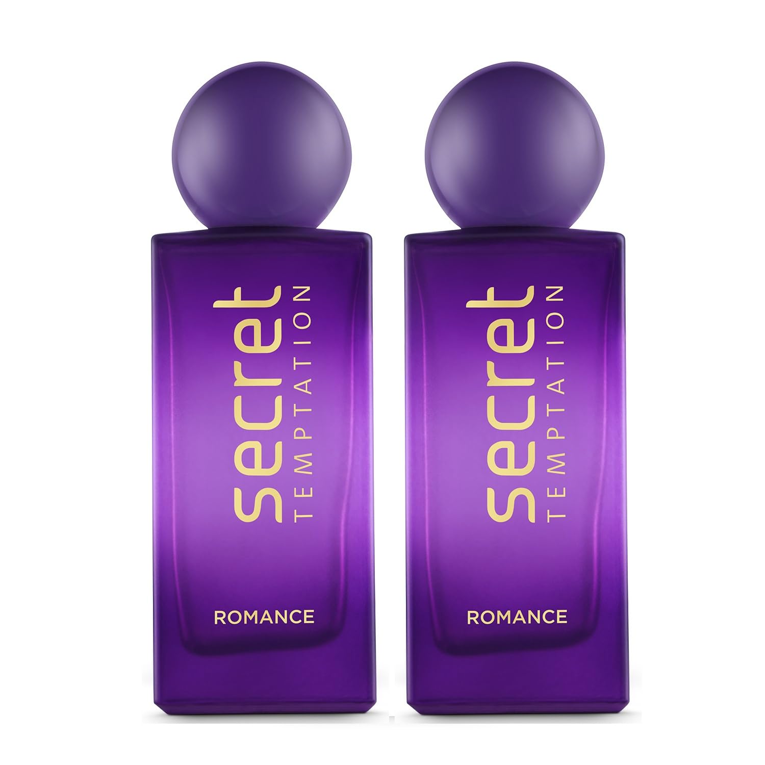 Secret Temptation Romance Eau De Parfum Spray For Women, Long Lasting Chypre Green Everyday Wear Fragrance Pack Of 2 (100Ml Each)