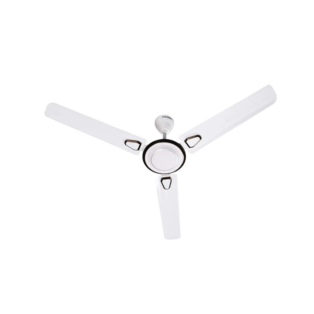 Crompton Super Briz Deco 1200 mm (48 inch) High Speed Decorative Ceiling Fan (Birkin White)