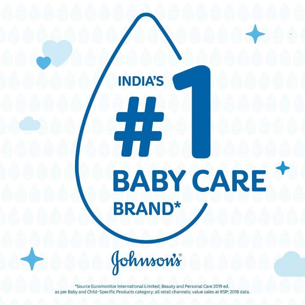 Johnson's Baby Wet Wipes | 144 Wipes | Alcohol & Soap Free | Prevents Rashes & Redness | with 3X Moisturising Lotion | As Mild as Pure Water |...