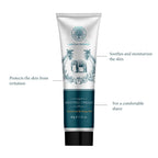 Forest Essentials Shaving Cream Sandalwood & Orange Peel | Ayurvedic Natural Shaving Cream for Smooth Razor Glide 60g