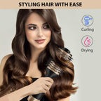AGARO HSB2107 Hair Straightening Comb, 5 Heat Settings, Hair Straightener, Black, 33627 & 1200 ..