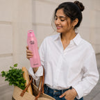 Stainless Steel Water Bottle Belly Rosy Brown 750ml