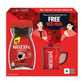 Nescafé Classic Instant Coffee Powder, 180g Jar with free red mug