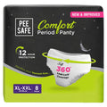 Pee Safe Comfort Period Panties XL-XXL | 8 Panties | 12 Hr Protection