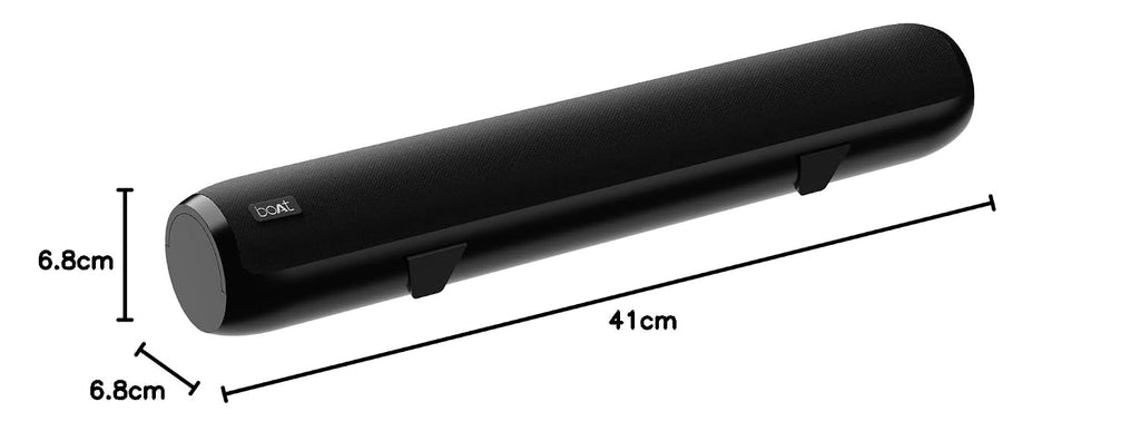 boAt Aavante Bar 610, 25W Signature Sound, 2.0 CH with Dual Passive Radiators, 7 HRS Battery, Sleek Design, Multi Connectivity, Bluetooth Sound Bar,...