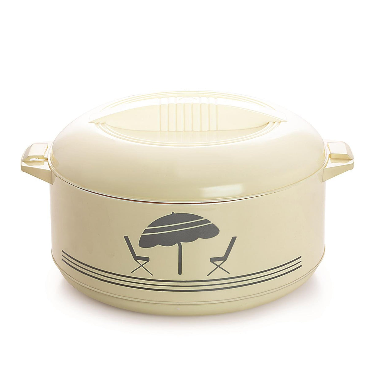 Cello Chef Plastic Casserole, (Brown, 2 Litres)