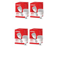 EVEREADY 40W LED Hammer Bulb, 100Lm/W, B22 Base, Cool Day Light, Pack of 4 | Energy Efficient, Mercury-Free, 4KV Surge Protection, 100 Lumens/Watt