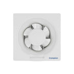 Crompton Brisk Air Plus 6 inch Kitchen/Bathroom/Office Exhaust (Ventilation) Fan | Automatic Dust Protection Shutters | 275 CMH Powerful Air Suction | Rust..