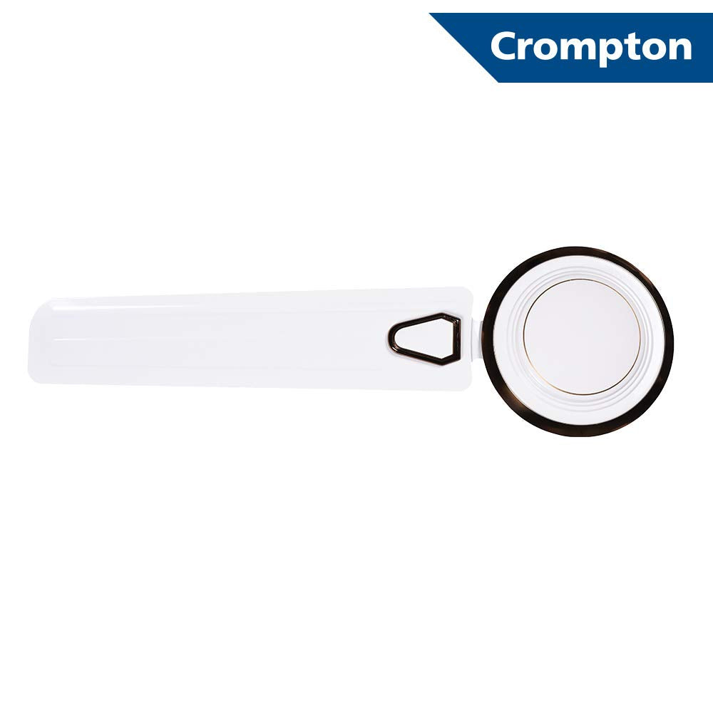 Crompton Super Briz Deco 1200 mm (48 inch) High Speed Decorative Ceiling Fan (Birkin White)