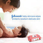 Johnson's Baby Wet Wipes | 144 Wipes | Alcohol & Soap Free | Prevents Rashes & Redness | with 3X Moisturising Lotion | As Mild as Pure Water |...