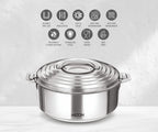 MILTON Galaxia 2500 Insulated Stainless Steel Casserole, 2.45 L