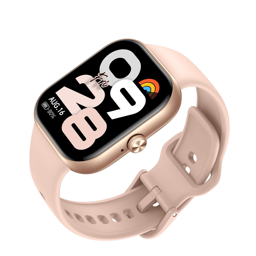 REDMI Watch Move 1.85 Premium AmoLED,14 Day Battery,Best Accuracy,Dual Core Processor Smartwatch (Gold Rush Strap, Free Size)
