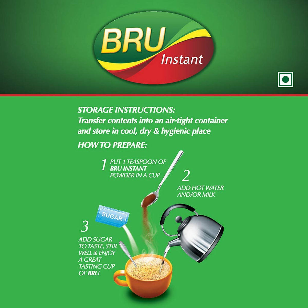 Bru Instant Coffee 100g Poly