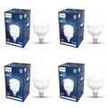 Philips 40 - watt LED Bulb | AceBright High Wattage LED Bulb | Bulb Base : B22, Light Bulb for Home | Colour : Cool Day Light, Pack of 4