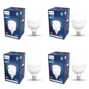 Philips 40 - watt LED Bulb | AceBright High Wattage LED Bulb | Bulb Base : B22, Light Bulb for Home | Colour : Cool Day Light, Pack of 4