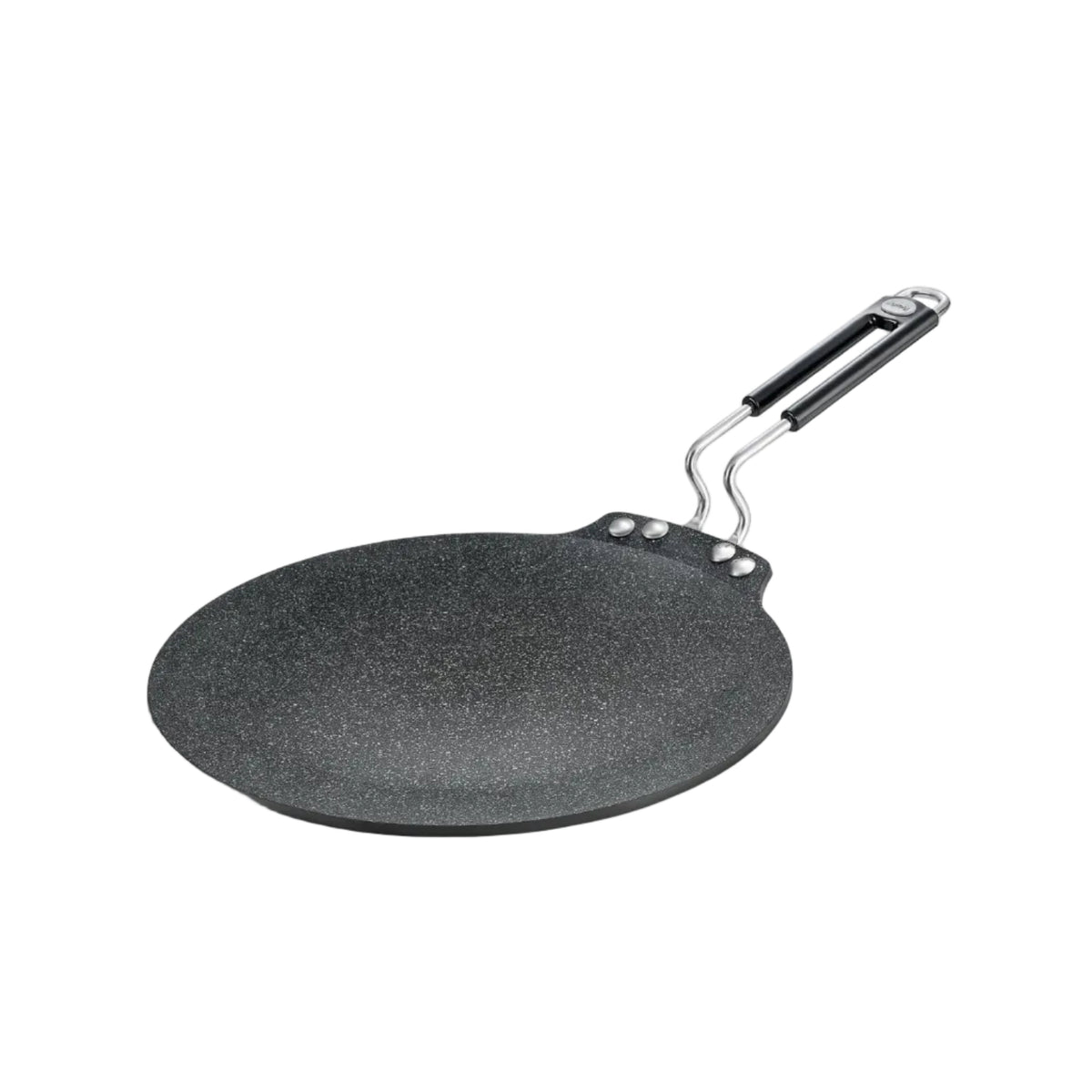 Prestige Durastone 33cm Hard Anodised Non-Stick Dosa Tawa| 6 Layer Non-Stick Coating| Gas and Induction Compatible|