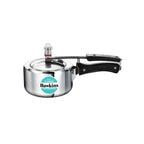 Hawkins Classic 1.5 Litre Triply Stainless Steel Pressure Cooker | Straight Body | Induction & Gas Compatible | Ideal for 1–2 persons | ISI Certified | Guaranteed for 5 year | Silver (SSTCL15)
