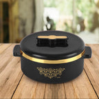 CELLO Exotic 1500 Casserole Hot Pot Case for Daily Use 1500 ml, Black |