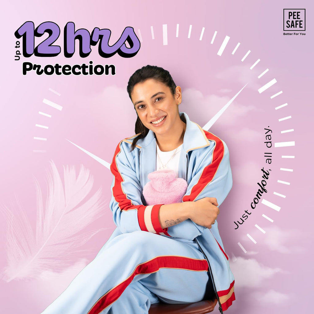 Pee Safe Comfort Period Panties XL-XXL | 8 Panties| Heavy Flow | 360° Protection | 12 Hr Protection | Leak Proof | Overnight Comfort | Rash & Toxin Free...