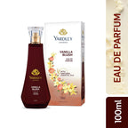 Yardley London Vanilla Blush Eau De Parfum (EDP) for Women, 100ml – Natural Essential Oils, Sweet Gourmand Perfume | Vanilla & Rose Fragrance