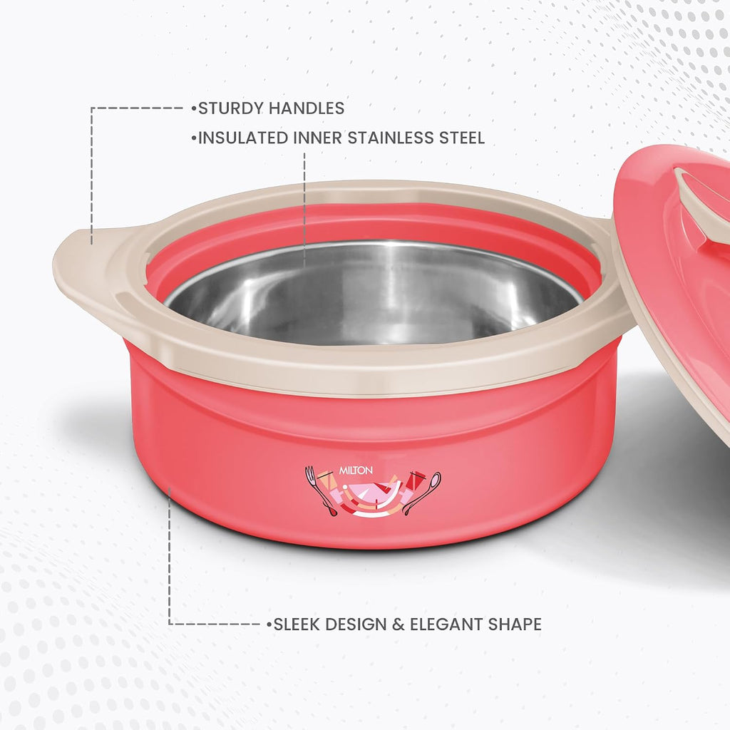 MILTON Zenith 1500 Casserole, 1430 ml, Pink