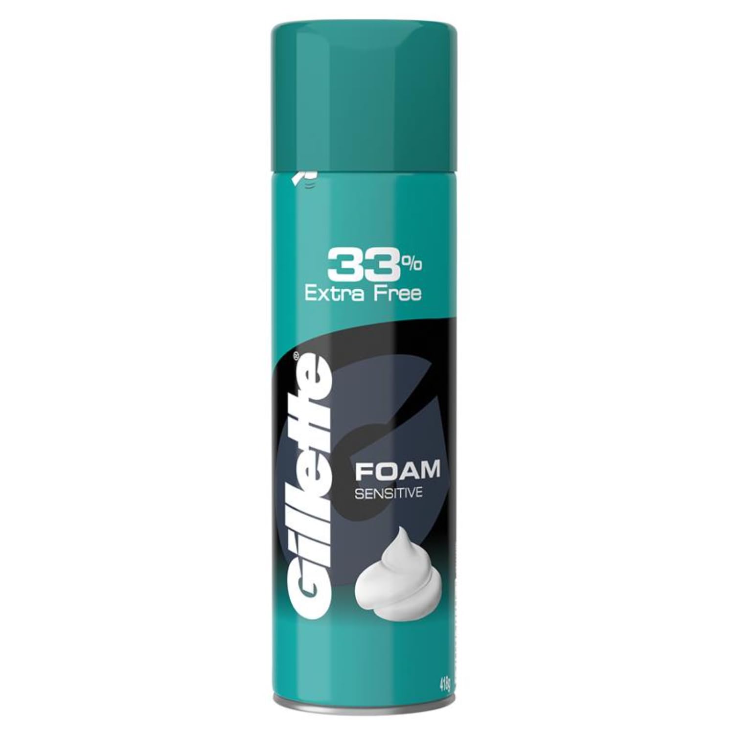 Gillette Classic Sensitive Shave Foam - 418 g (33% extra)