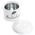 CELLO Plastic Chef Casserole (White, 2 Liter, 1 Piece Chef Casserole)