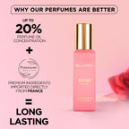 Bella Vita Luxury Organic Luxury Rose Woman Eau De Parfum Liquid Perfume for Women with Woody Rose, Jasmine, Black Currant, Vanilla & Amber | Long...