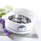 CELLO Chef Plastic Casserole, 1.5 litres, White