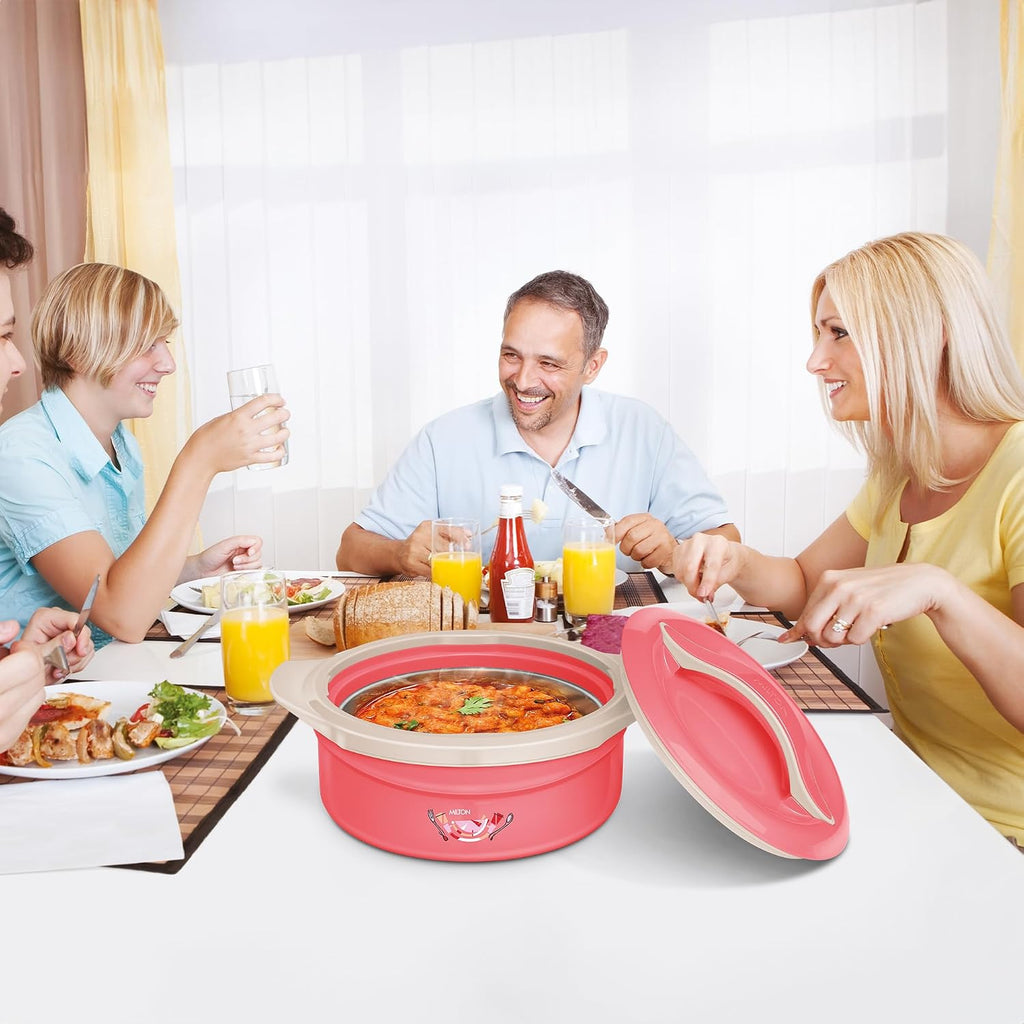 MILTON Zenith 1500 Casserole, 1430 ml, Pink