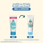 Johnson's Baby Milk and Rice Cream, 200g | Face & Body Cream for All Skin Types Including Sensitive Skin | With Milk Protein