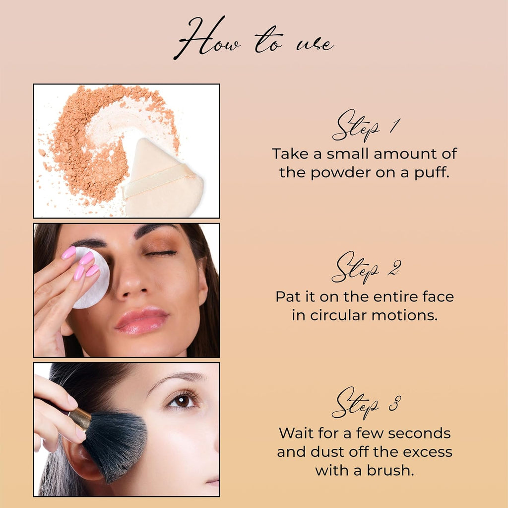 INSIGHT HD Finishing Loose Powder|Matte Finish|Silky Texture,30g