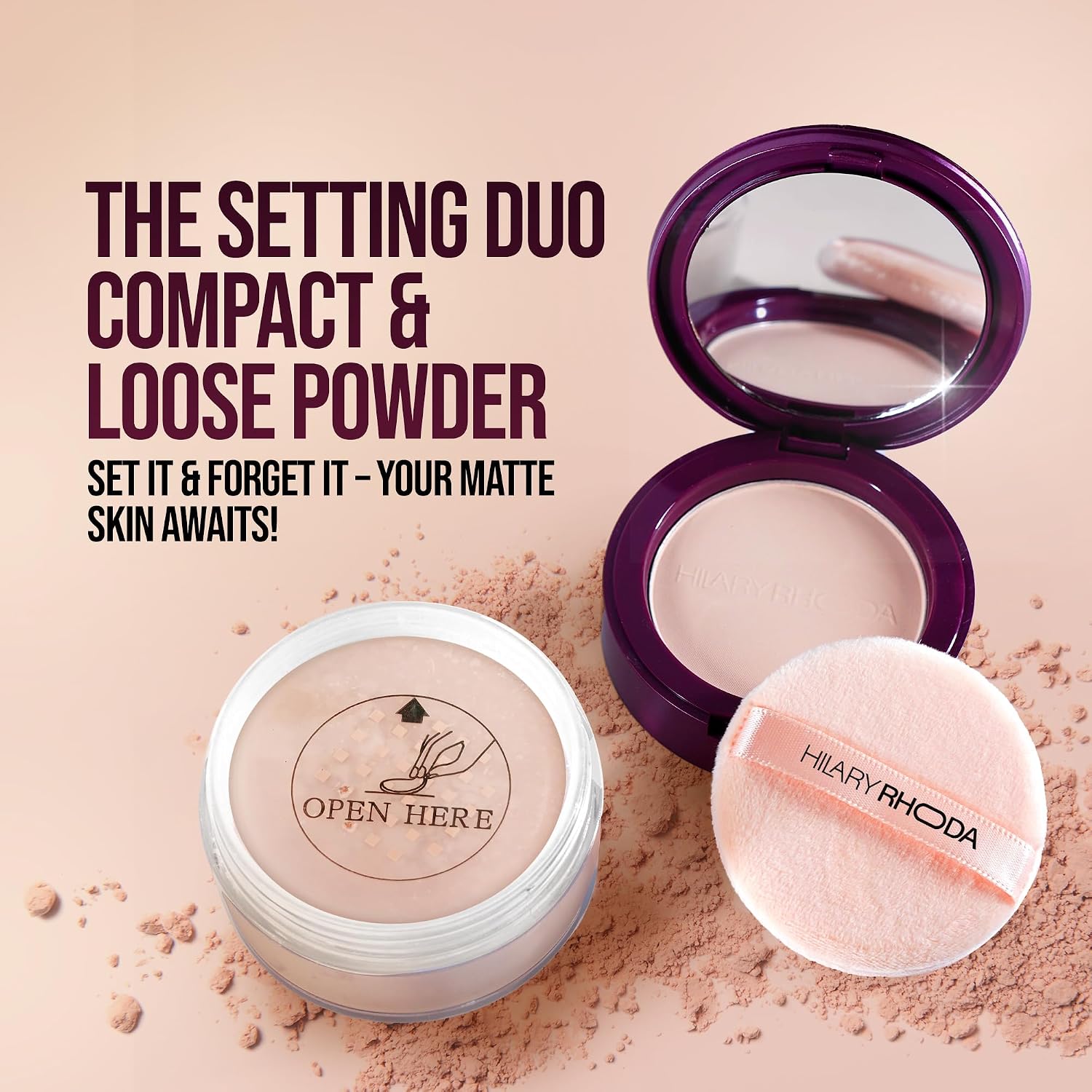 Hilary Rhoda Compact & Loose Powder,32g