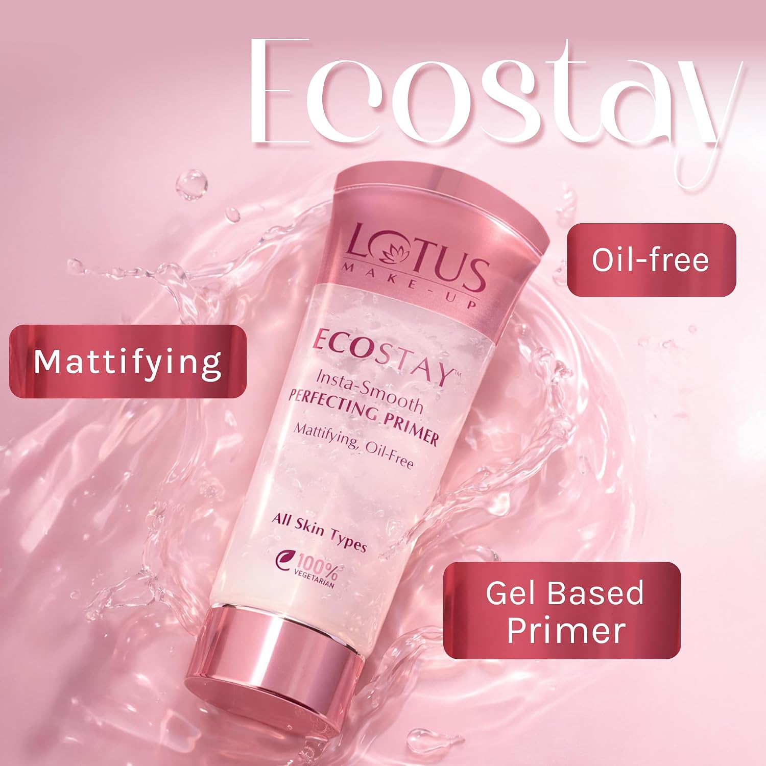 Lotus Makeup Ecostay Insta Smooth Perfecting Primer, 30g