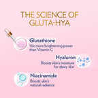 Vaseline Gluta-Hya Dewy Radiance Lotion for Face & Body | Gives Brighter Skin | Glutathione & Niacinamide Infused Moisturizer, 200ml
