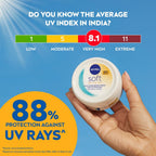 NIVEA Soft Daily UV Light Moisturising Cream with SPF-15, 200ml
