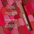 Mamaearth Moisture Matte Longstay Lipstick With Avocado Oil & Vitamin E For 12 Hour Long Stay-09 Espresso Brown - 2 G
