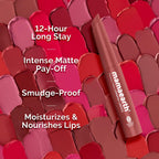 Mamaearth Moisture Matte Longstay Mini Lipstick,07g