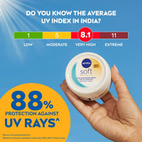 NIVEA Soft Daily UV Light Moisturising Cream with SPF-15, 50ml