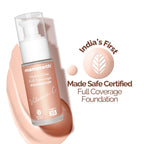Mamaearth Hydra-Glow Full Coverage Dewy Finish Liquid Foundation With Vitamin C & Turmeric- 30 Ml