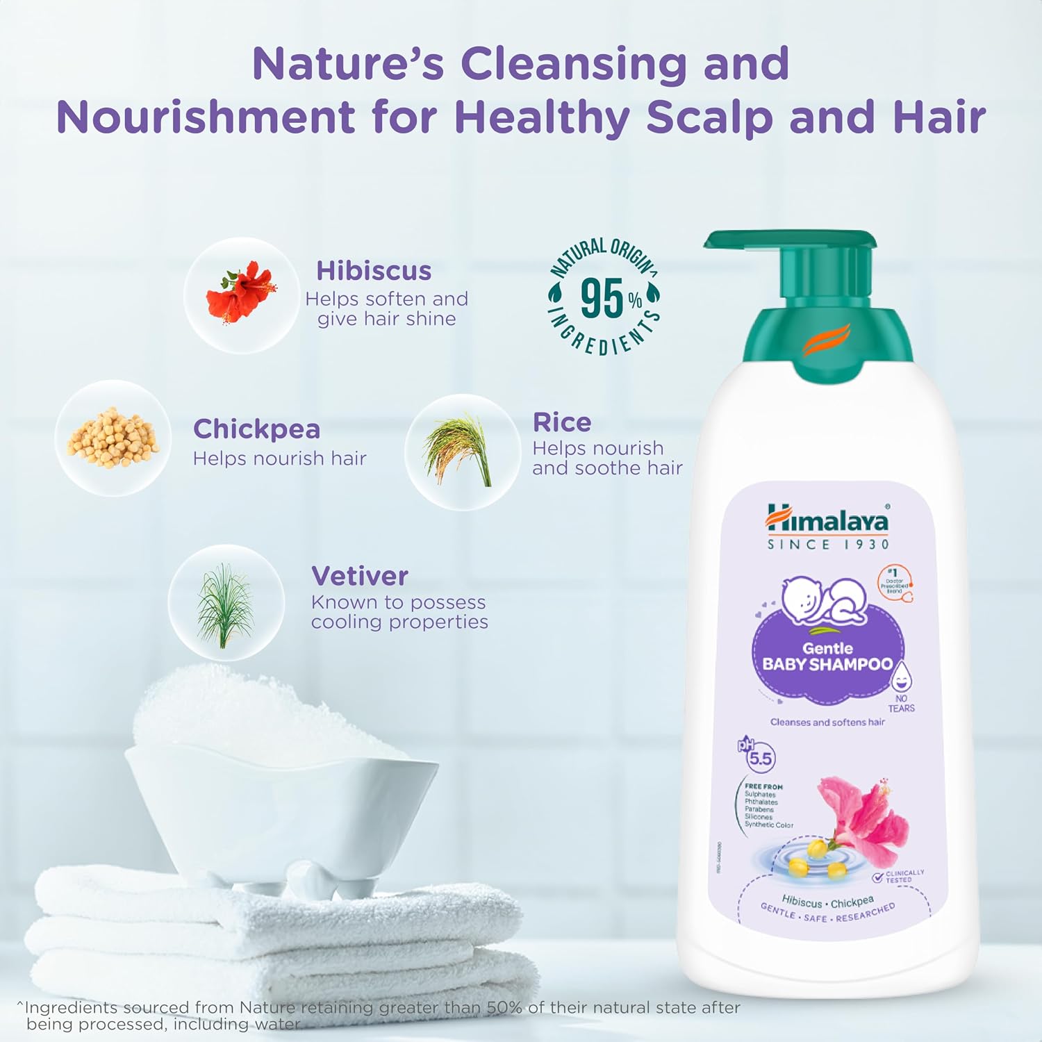 Himalaya Gentle Baby Shampoo 600ml