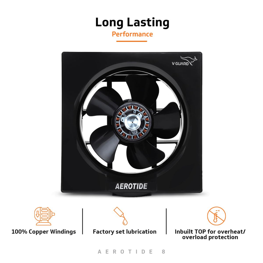 V-Guard Aerotide 8 (Black)