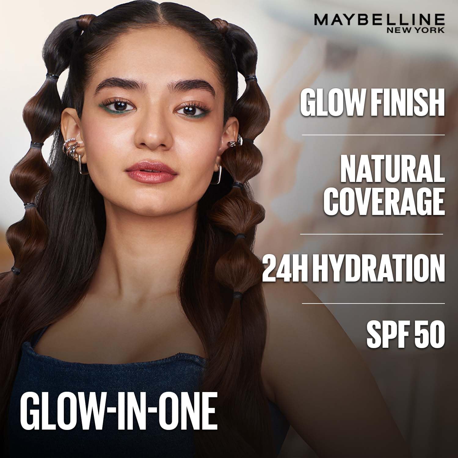 Maybelline New York Fit Me BB Nude Glow BB Cream, 80