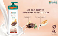 Himalaya Cocoa Butter Intensive Body Lotion, Deeply Moisturizes & Repairs Dry Skin, with Wheat Germ, Hydra-Nutri Balance 400ml. (Peck of.1)