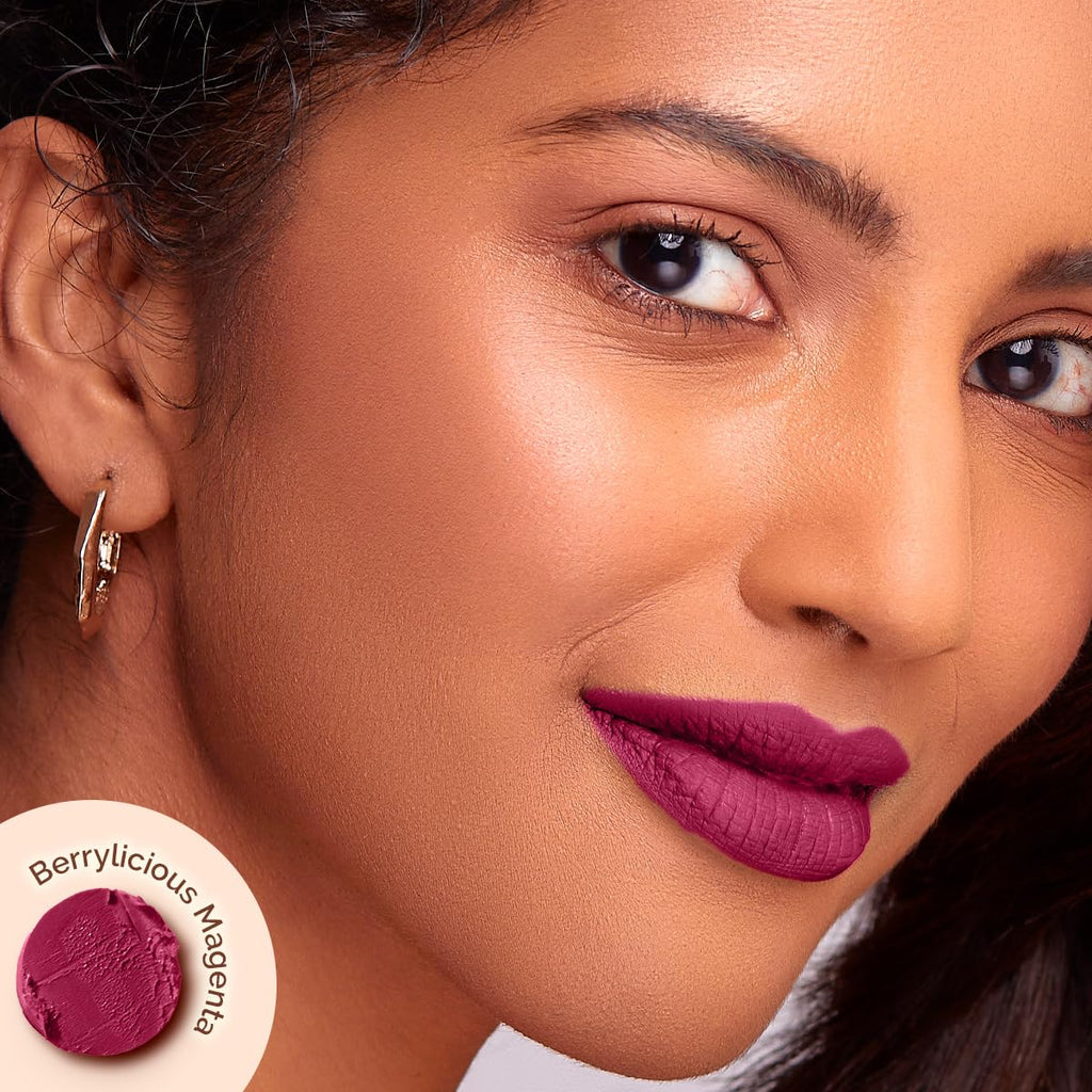 Mamaearth Moisture Matte Longstay Lipstick,2g