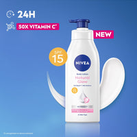 NIVEA Natural Glow Cell Repair Body Lotion,400 ML