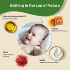 Natural Baby Soap with Tear-Free Formula, 75g (Pack of 3)