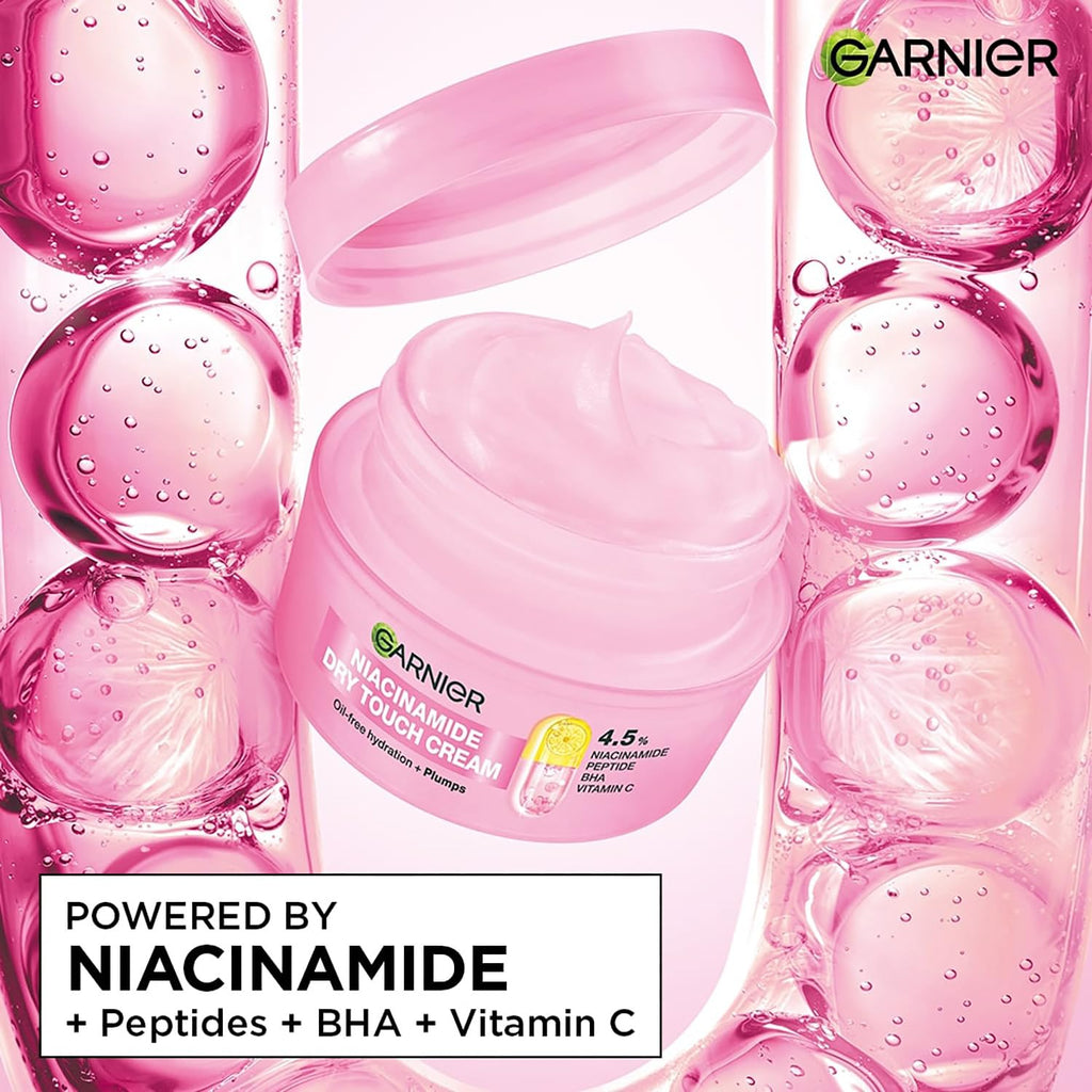 Garnier Fresh & Plump Niacinamide Sorbet Gel Face Moisturizer Cream, 45g