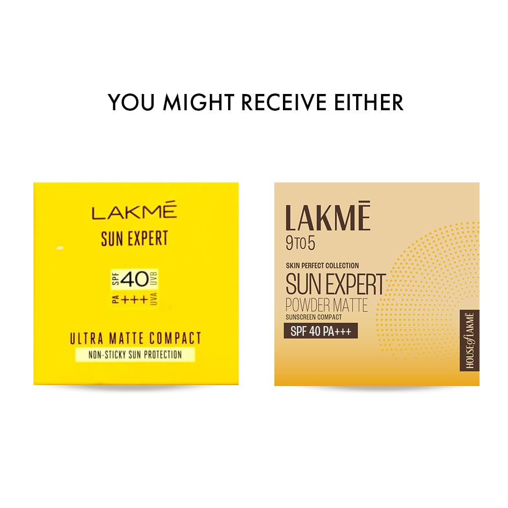 Lakme Sun Expert Ultra Matte Spf 40 Pa+++ Compact,7g